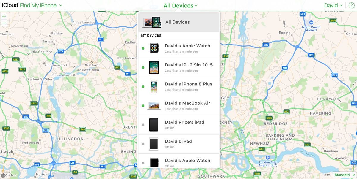 Как найти потерянные Apple Watch: найти мой iPhone на Mac