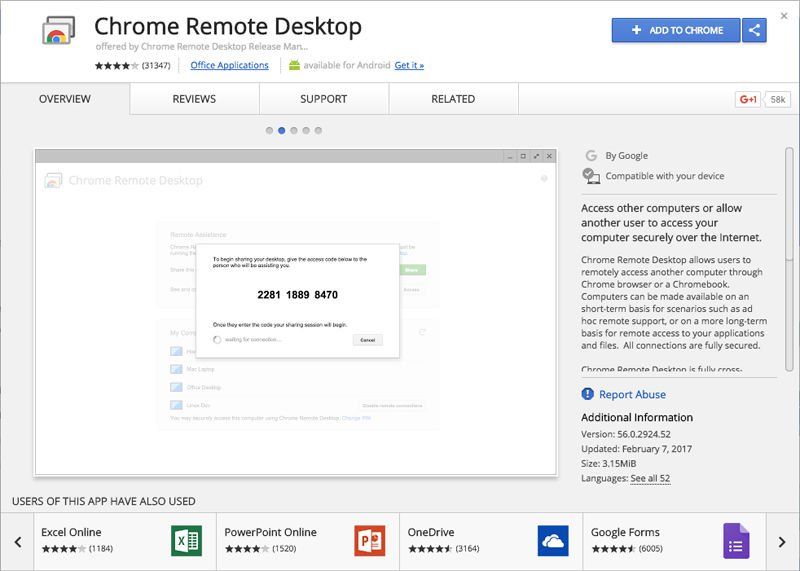 Как поделиться экраном Mac, iPhone и iPad: Chrome Remote Access