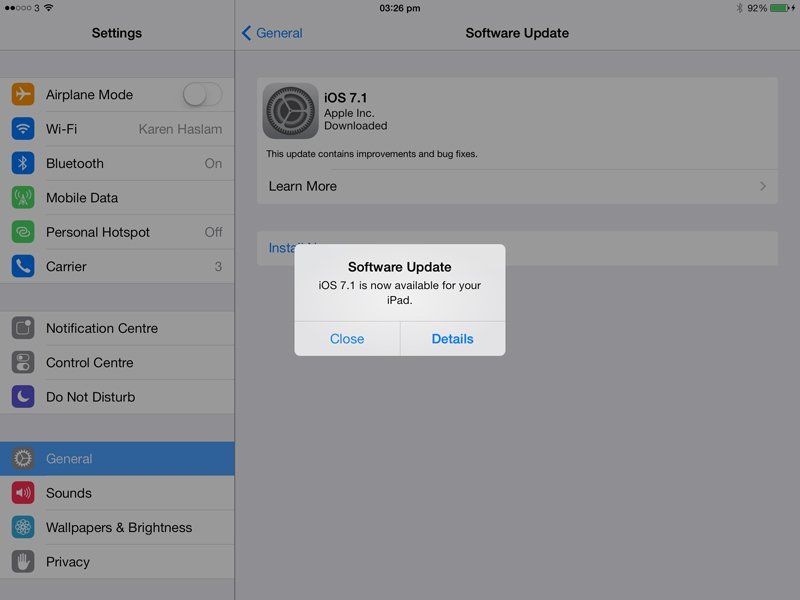 Как обновить до iOS 7.1: проблемы, пропускающие iOS 7.0.6