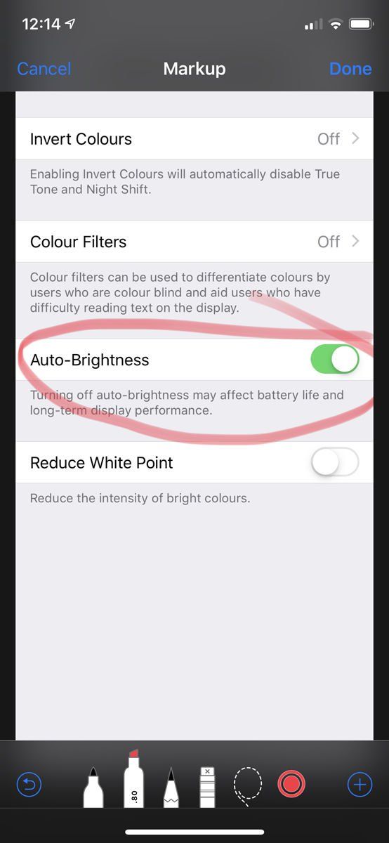 Как сделать скриншот на iPhone: режим разметки