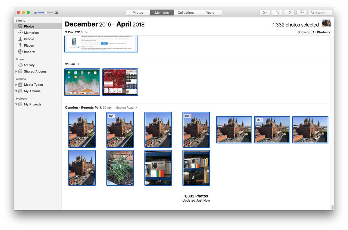 Как загрузить фотографии iCloud на Mac: приложение Photos