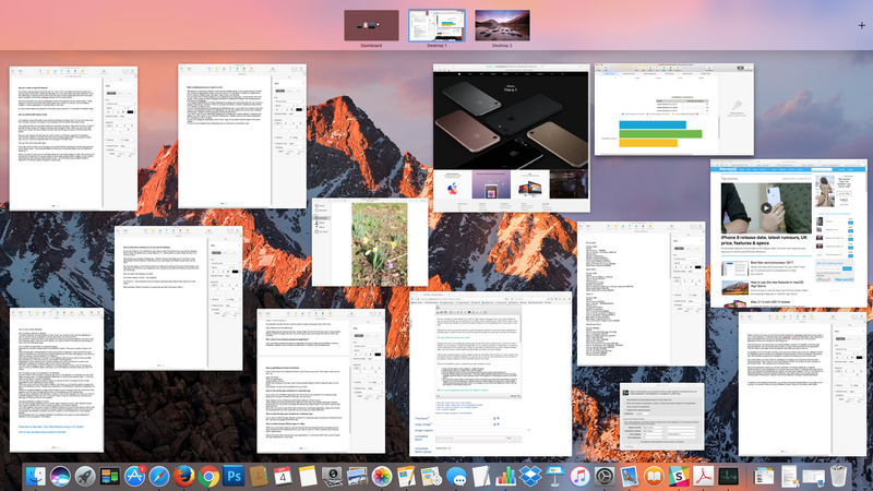 Как увидеть все открытые окна на Mac одновременно