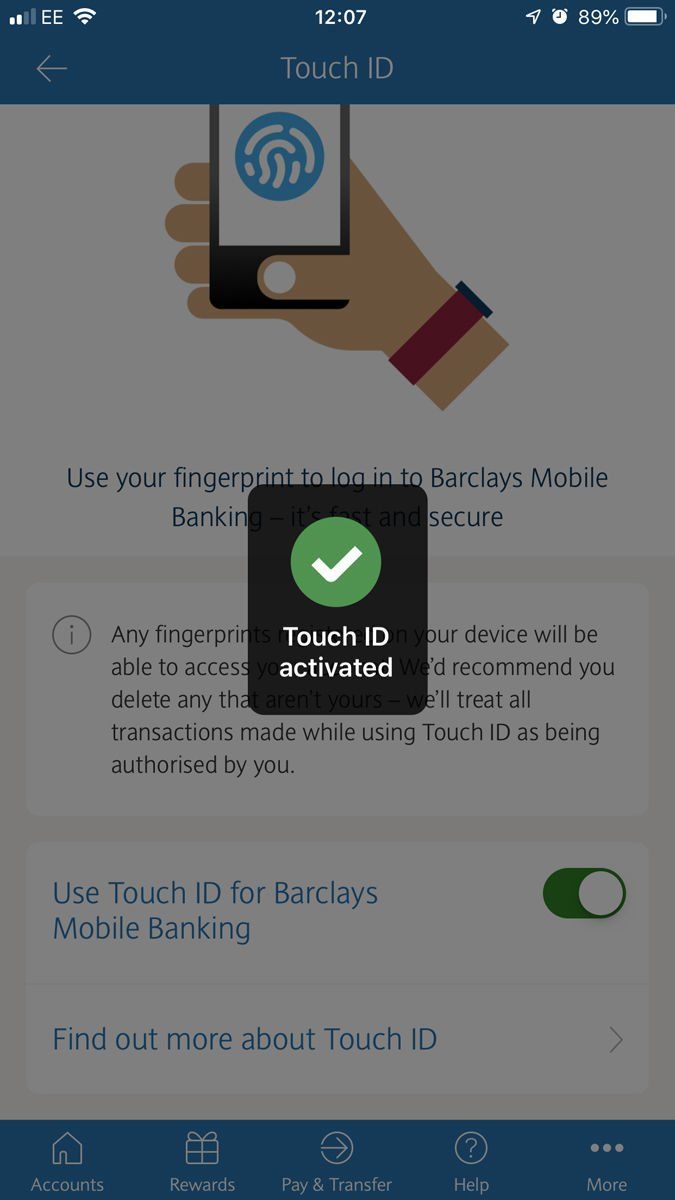 Как заблокировать приложение для iPhone с помощью пароля или Touch ID: Barclays
