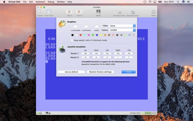 Лучшие эмуляторы Mac | Как играть в старые игры на macOS: VirtualC64