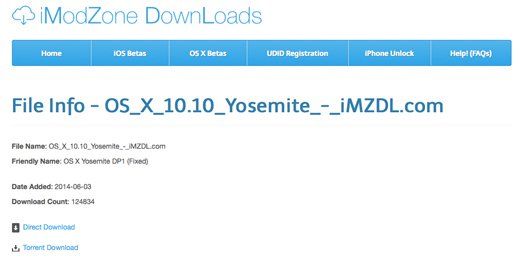 Как получить Mac OS X Yosemite сейчас и бесплатно