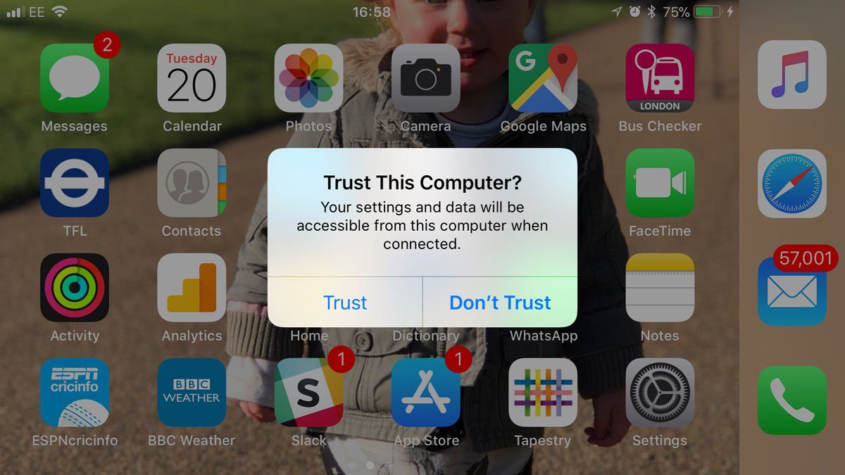 Что делать, когда iTunes может't see or recognise an iPhone or iPad: Do you trust this computer alert