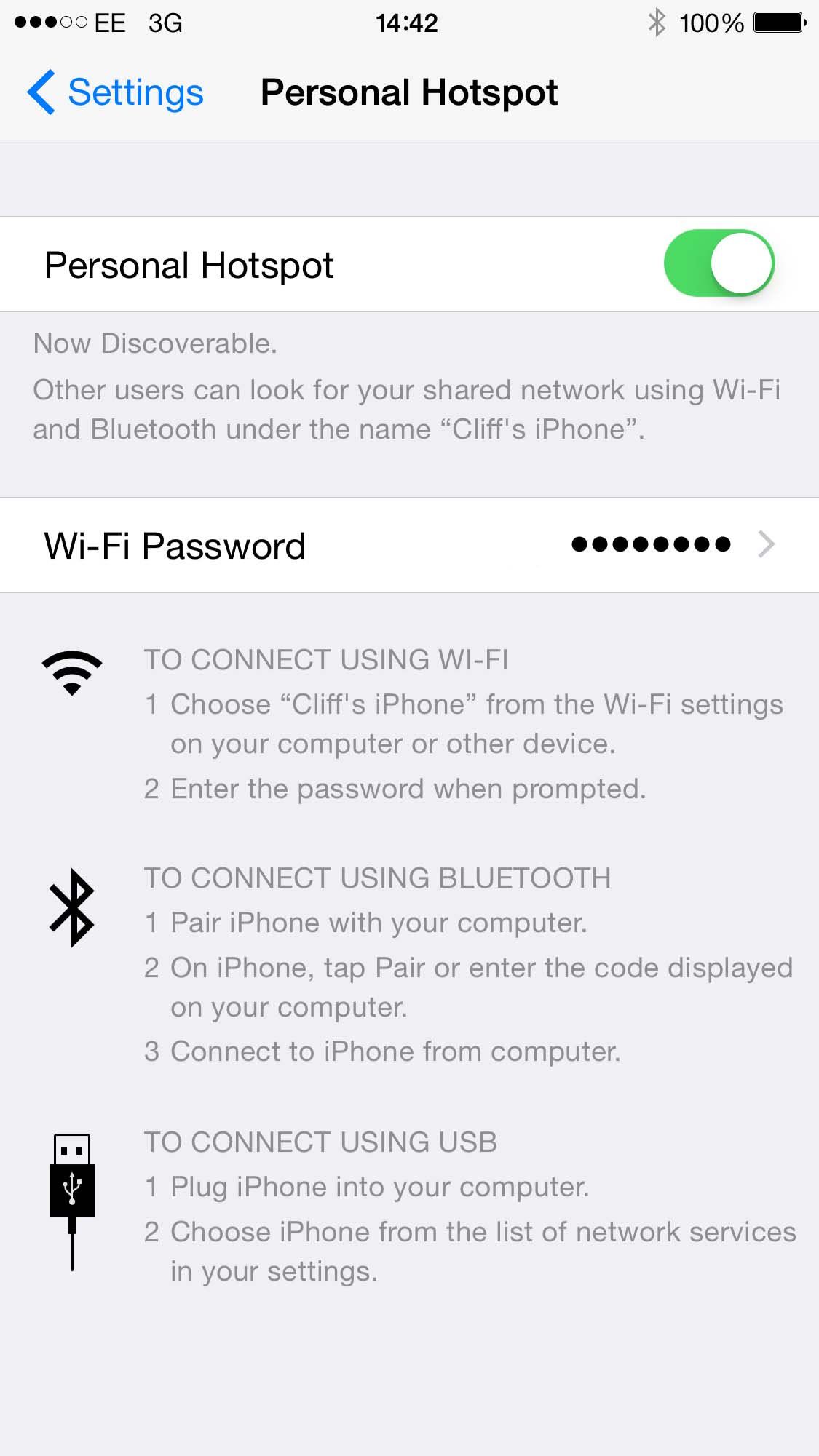 Как использовать настройки iOS 11 на iPhone и iPad: личная точка доступа
