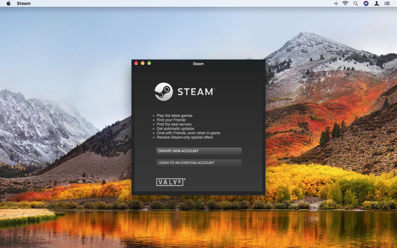 Как использовать Steam на Mac: создать аккаунт