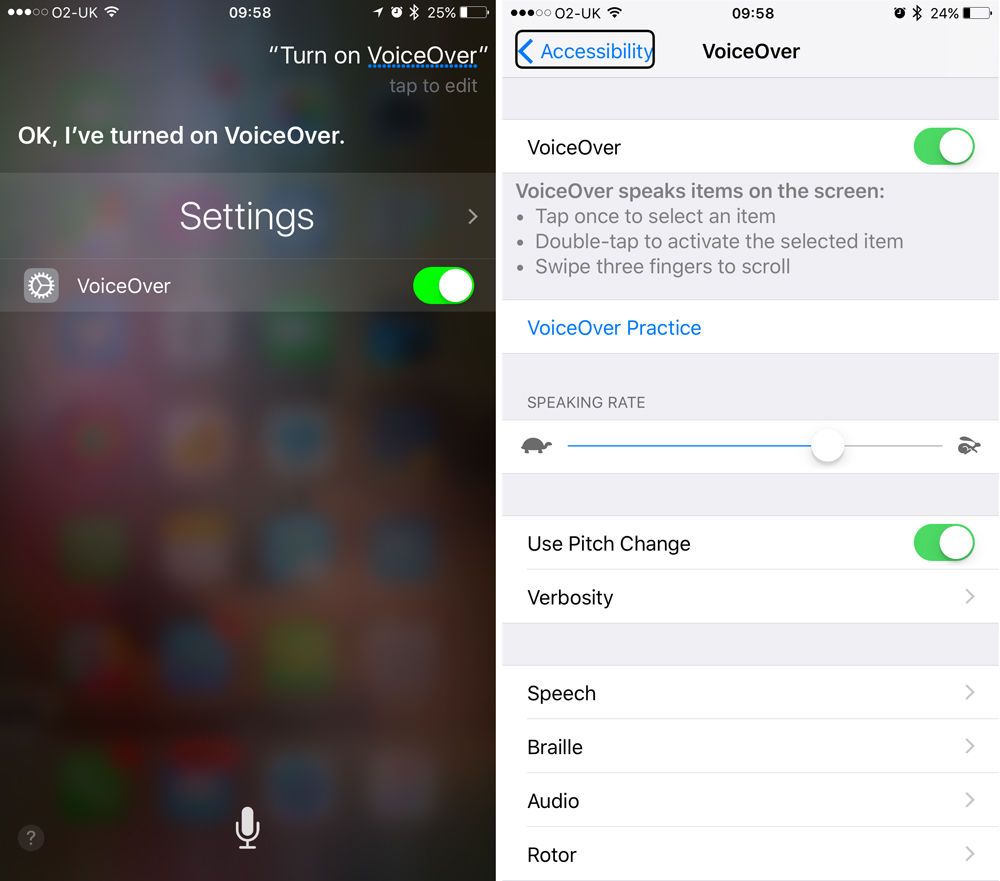 Как использовать VoiceOver на iPhone: включить VoiceOver