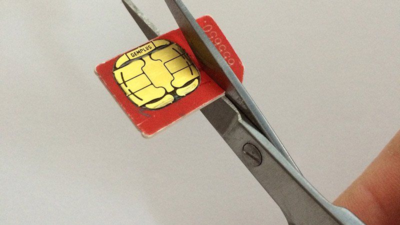 Как вырезать SIM-карту и сделать нано-SIM-карту для iPhone и iPad: вырезание SIM-карты