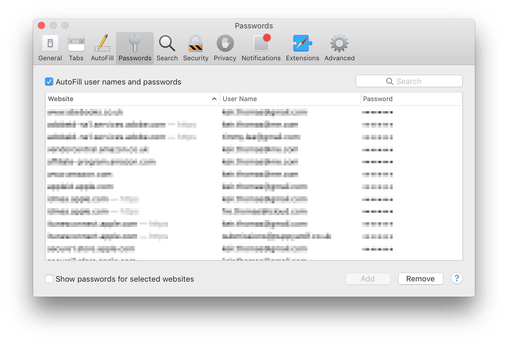 Как очистить Safari's cache and history on Mac: Site logins