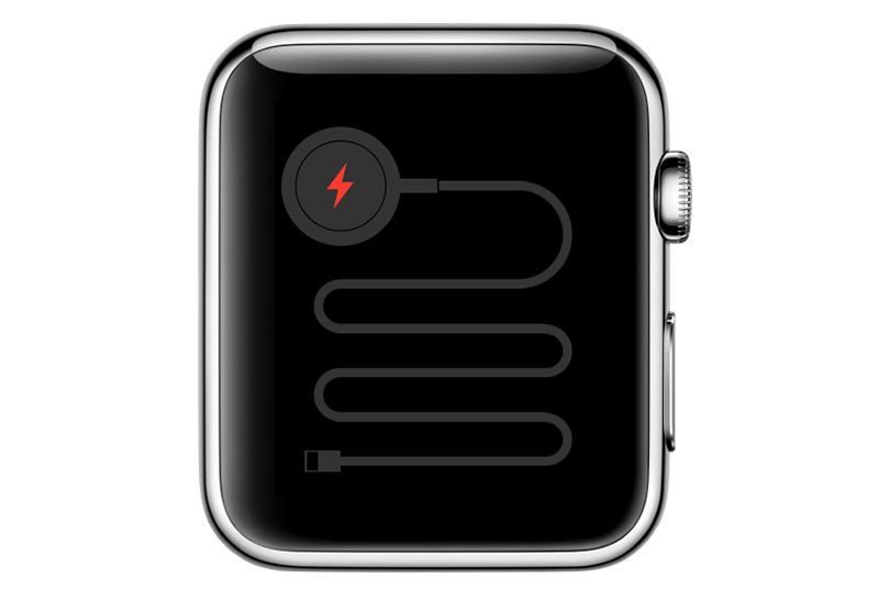 Apple Watch не работают: заряд батареи