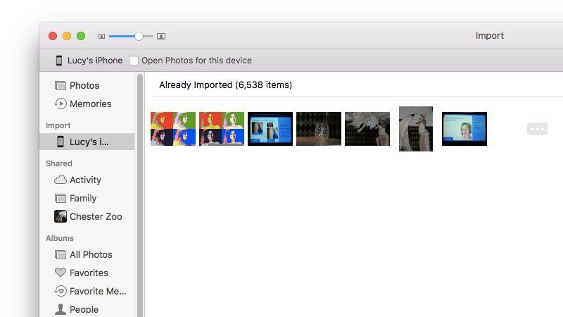 Как удалить фотографии для Mac: отмените выбор Открыть в фотографиях