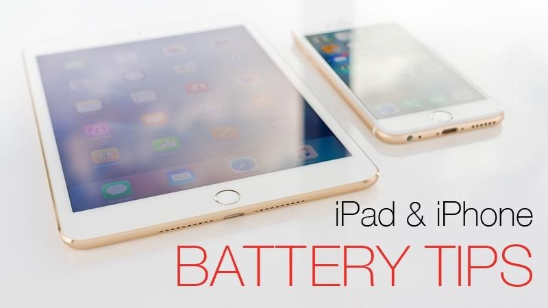 Как улучшить iPhone и Срок службы батареи iPad: советы по энергосбережению