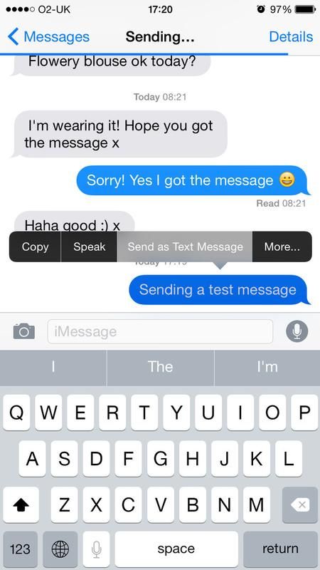 Как исправить iMessage, не работающий на iPhone, iPad и Mac: Отправить как текстовое сообщение