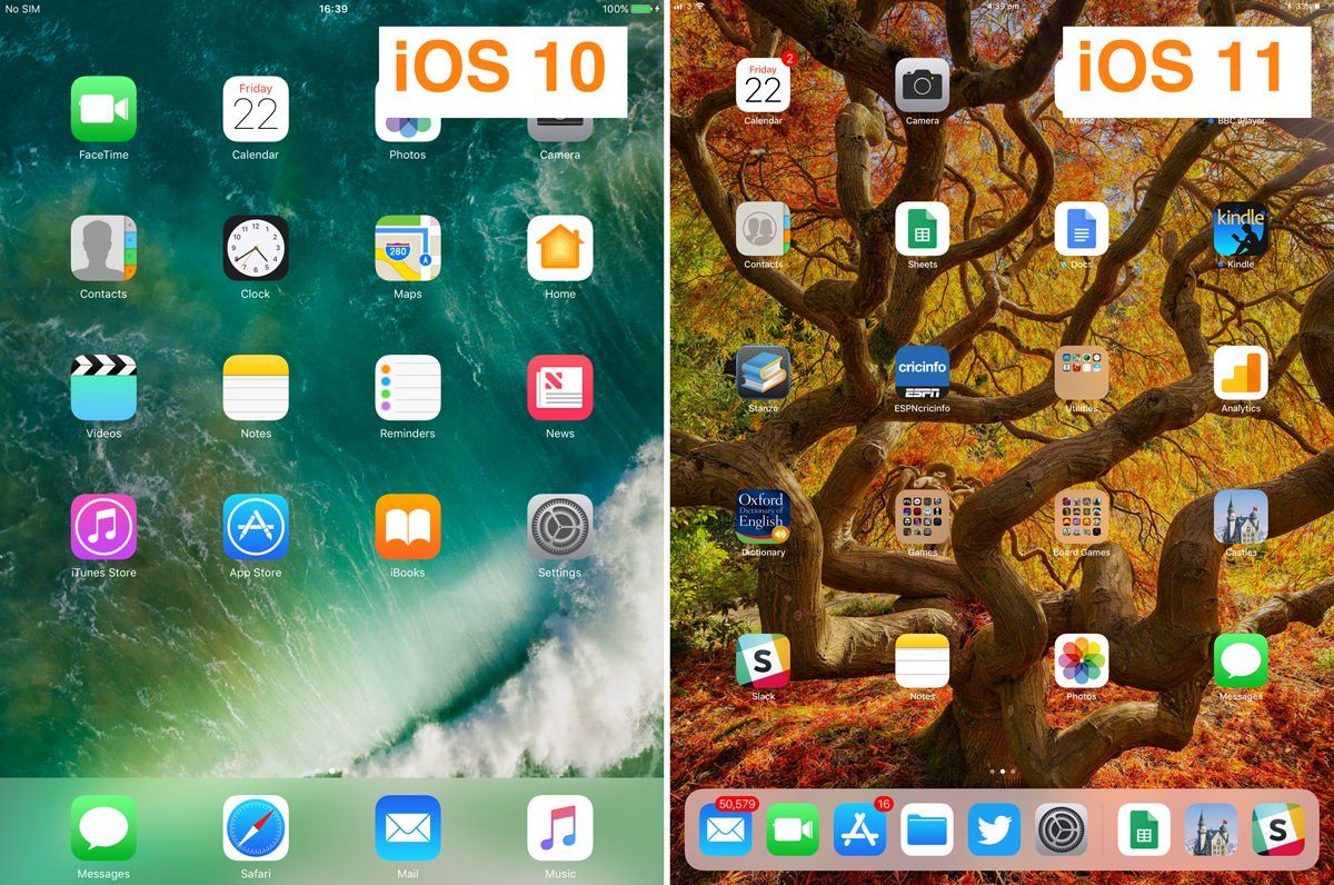 Как использовать док-станцию ​​для iPad в iOS 11: отличия от iOS 10