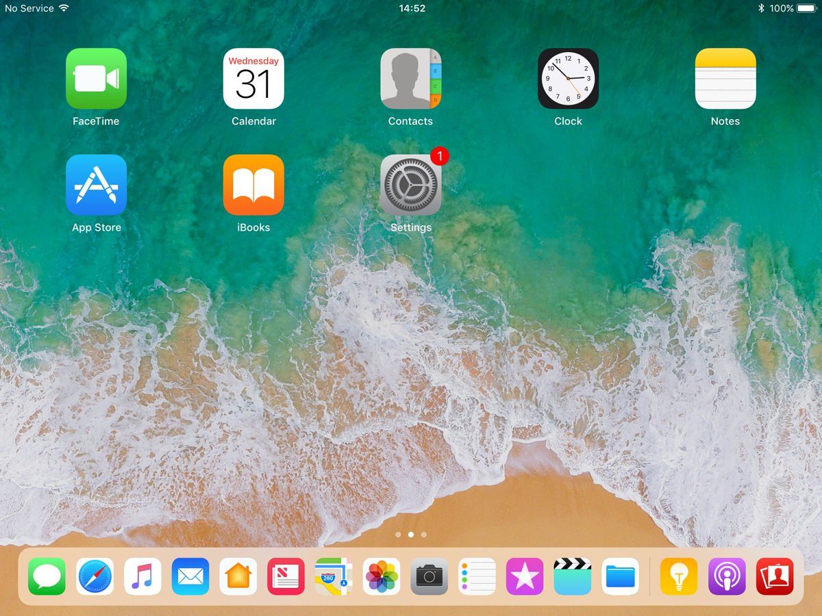 Как использовать док-станцию ​​для iPad в iOS 11