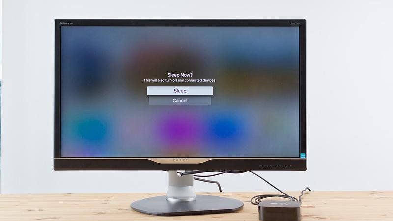 Как уложить Apple TV в спящий режим