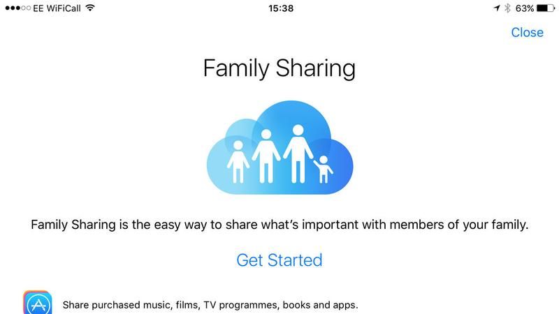Как настроить Family Sharing на iPhone