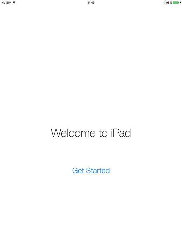 Как настроить новый iPad: добро пожаловать в ваш iPad