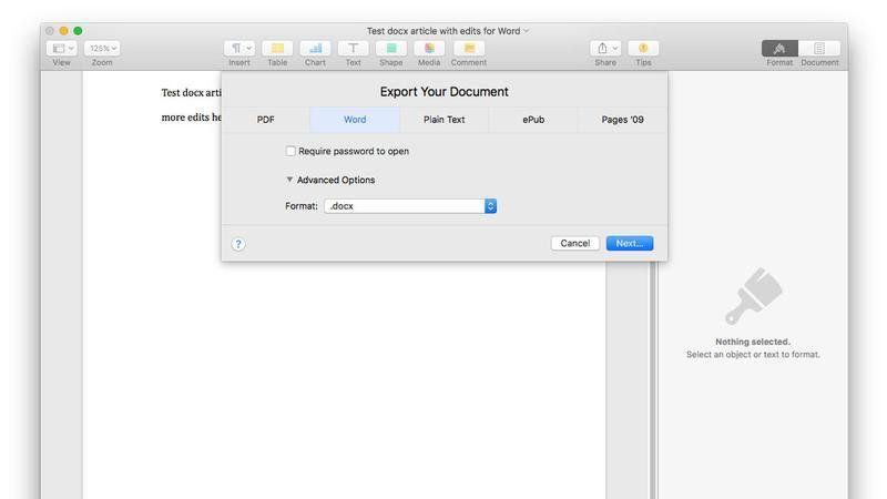 Как открыть файл Word в формате .docx на Mac, iPad или iPhone