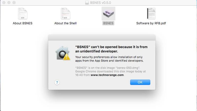 Как открыть приложение для Mac от неизвестного разработчика