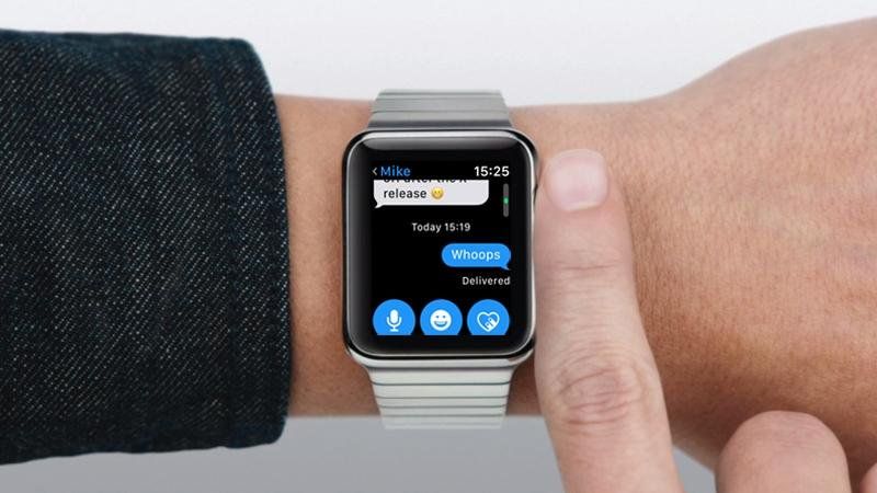 Как отправить или ответить на текст на Apple Watch