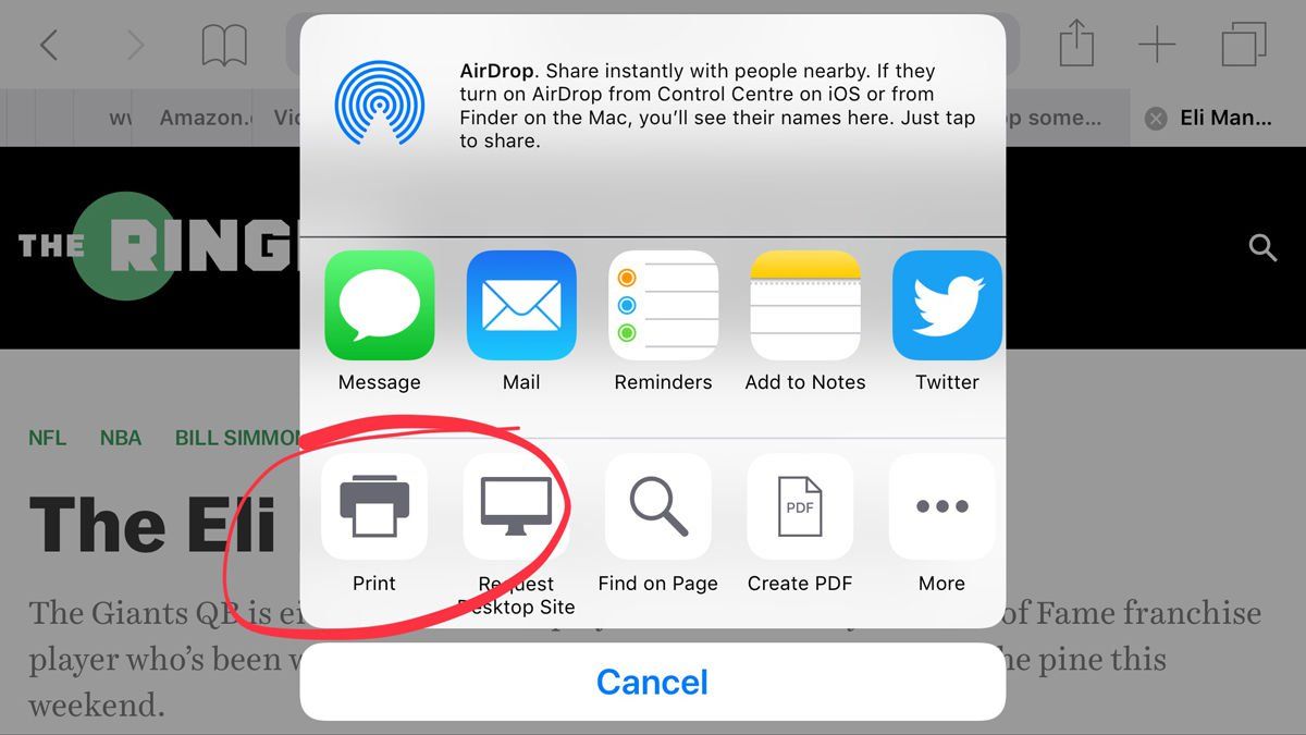 Как печатать по беспроводной сети с iPad и iPhone: печать электронной почты по беспроводной сети с помощью AirPrint в iOS