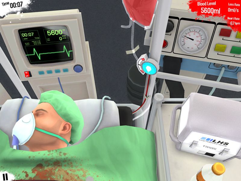 Симулятор хирурга для iPad