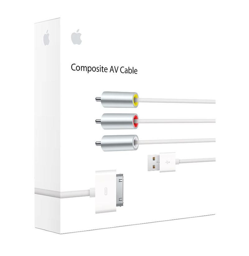 Как подключить iPhone или iPad к телевизору: композитный AV-кабель