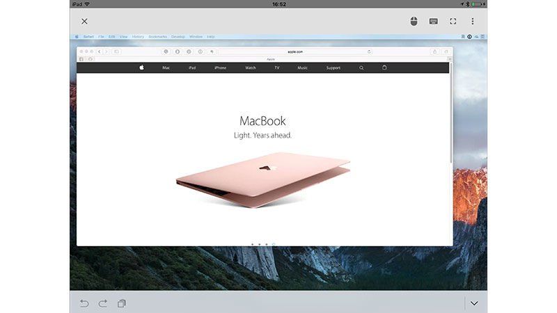 Удаленный доступ Mac с iPad