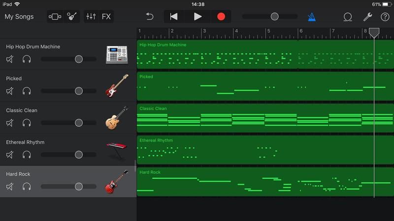 Как сделать песню в GarageBand для iPhone & amp; IPad