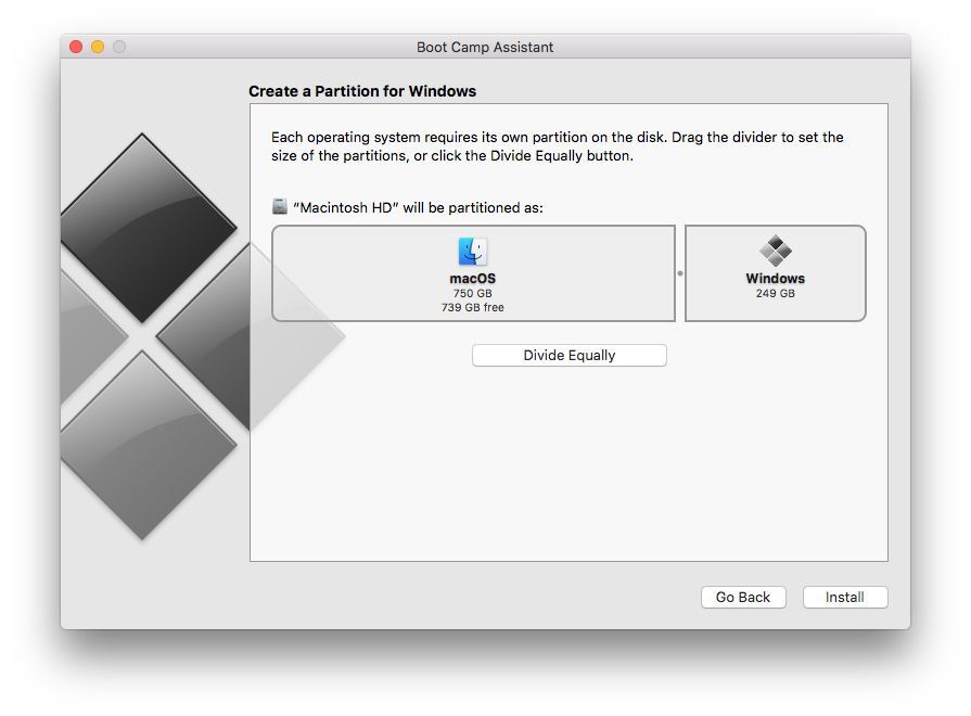 Как установить Windows на Mac: раздел Boot Camp