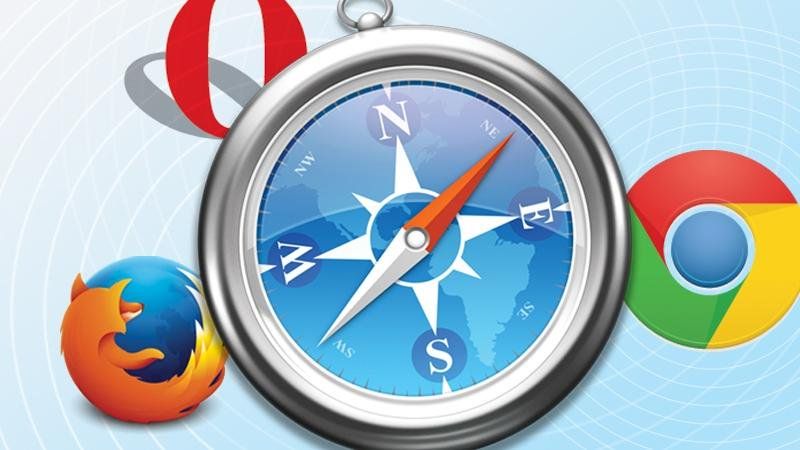 Safari Chrome Firefox Браузер иконки 800a