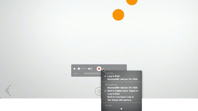 Захват видео вашего приложения с помощью QuickTime Player в Mac OS X Yosemite