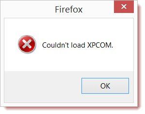 Firefox Мог'nt Load XPCOM