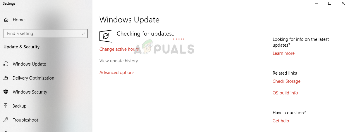 Проверка последних обновлений в Windows 10