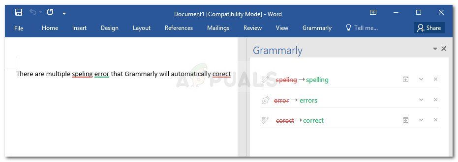 Проверка грамматических ошибок с помощью грамматики в Microsoft Word