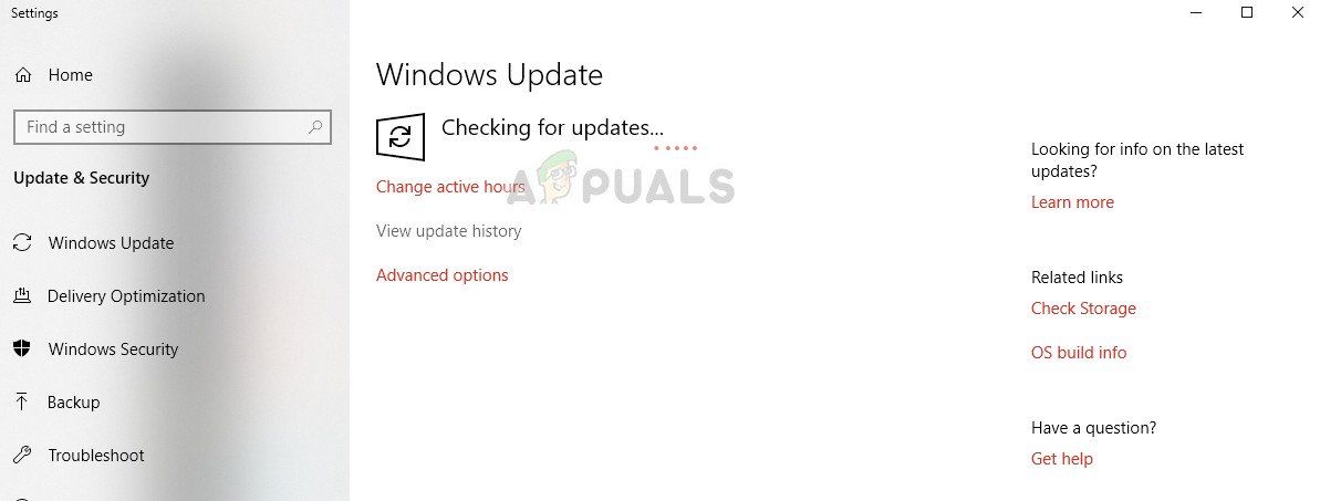 Проверьте наличие обновлений в Windows 10