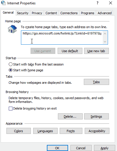 Отключение прокси на Windows 10 в настройках сети