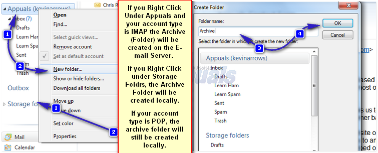 Windows Mail Архив