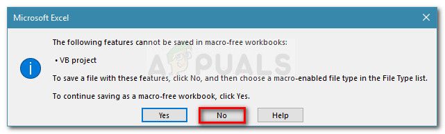 Выбор типа файла с поддержкой макросов