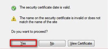 Доверять сертификату