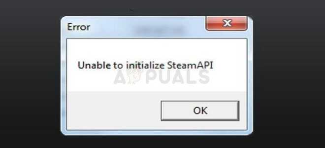 Исправлено: невозможно инициализировать Steam API —