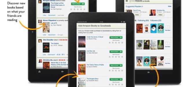 Kindle Fire OS 3.1 интегрирует Goodreads, вводит второй экран, похожий на Chromecast
