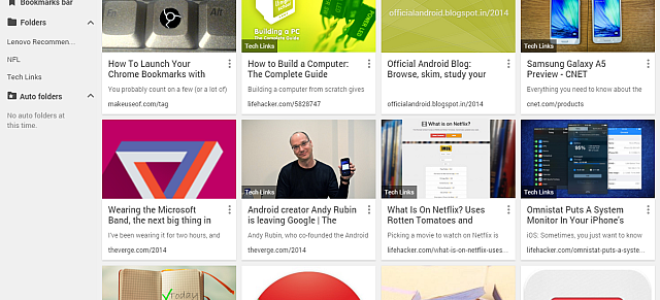 Новый менеджер закладок Google Chromes ориентирован на организацию и поиск