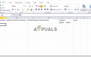 Как создать базу данных в Microsoft Excel —