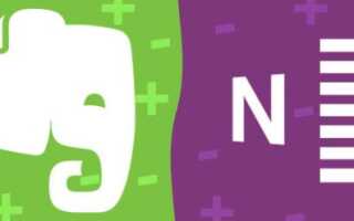 Лучшая альтернатива Evernote — OneNote и его бесплатный