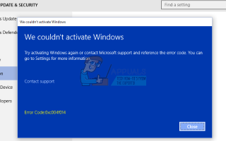 Как исправить ошибку 0xc004f014 во время активации в Windows 10 —
