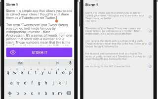 Как обойти Twitters 140 символов с помощью Storm It